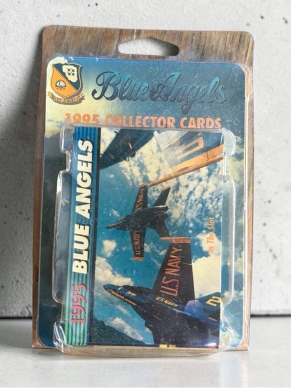 🫶🏻 Blue Angels 1995 Collector Cards Pack - Blue & Gold
